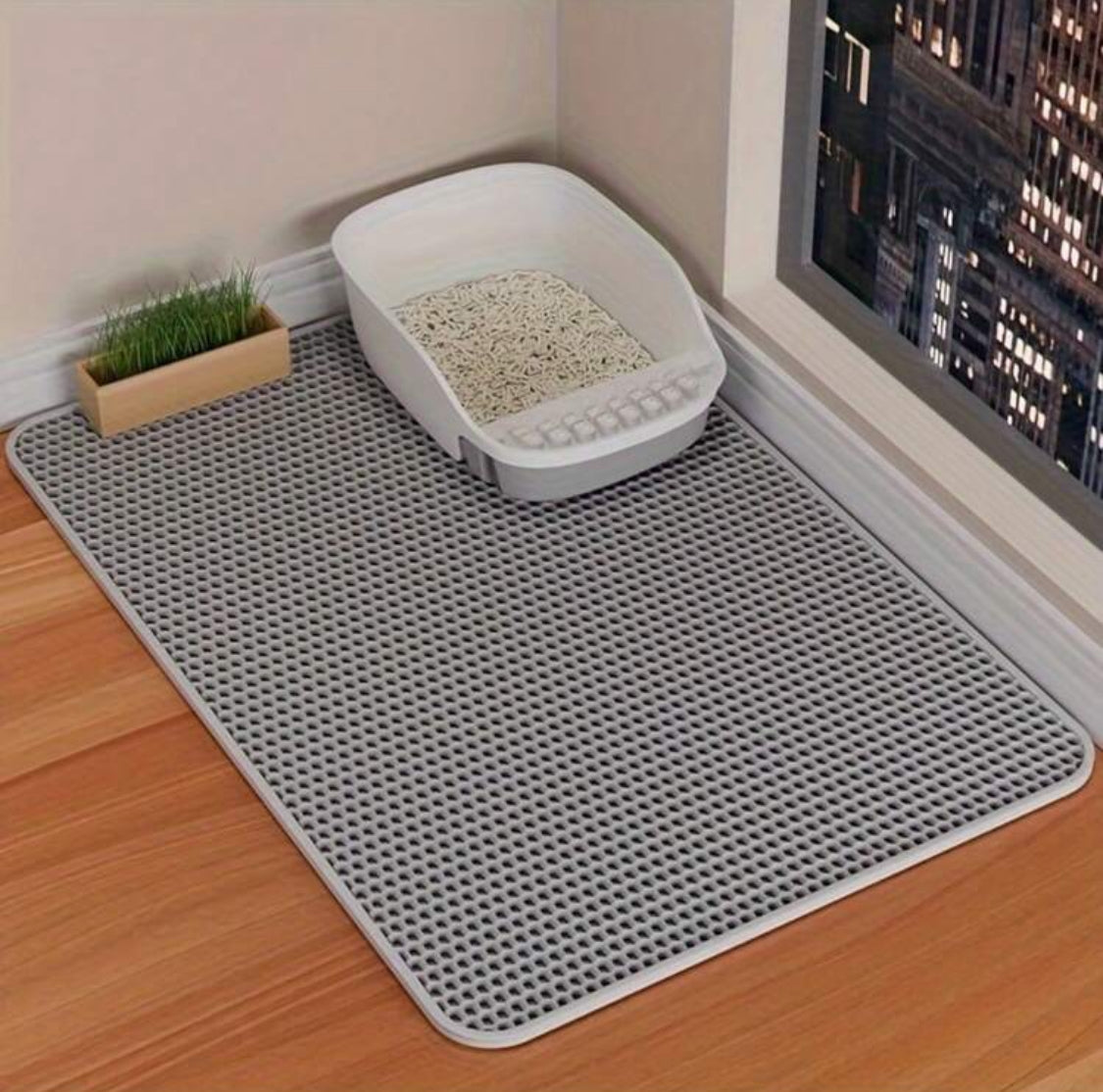 Doble Layer Cat Litter Pad