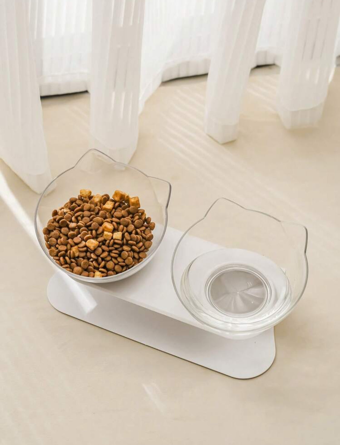 Anti-Vomiting Orthopedic Cat Doble Bowl