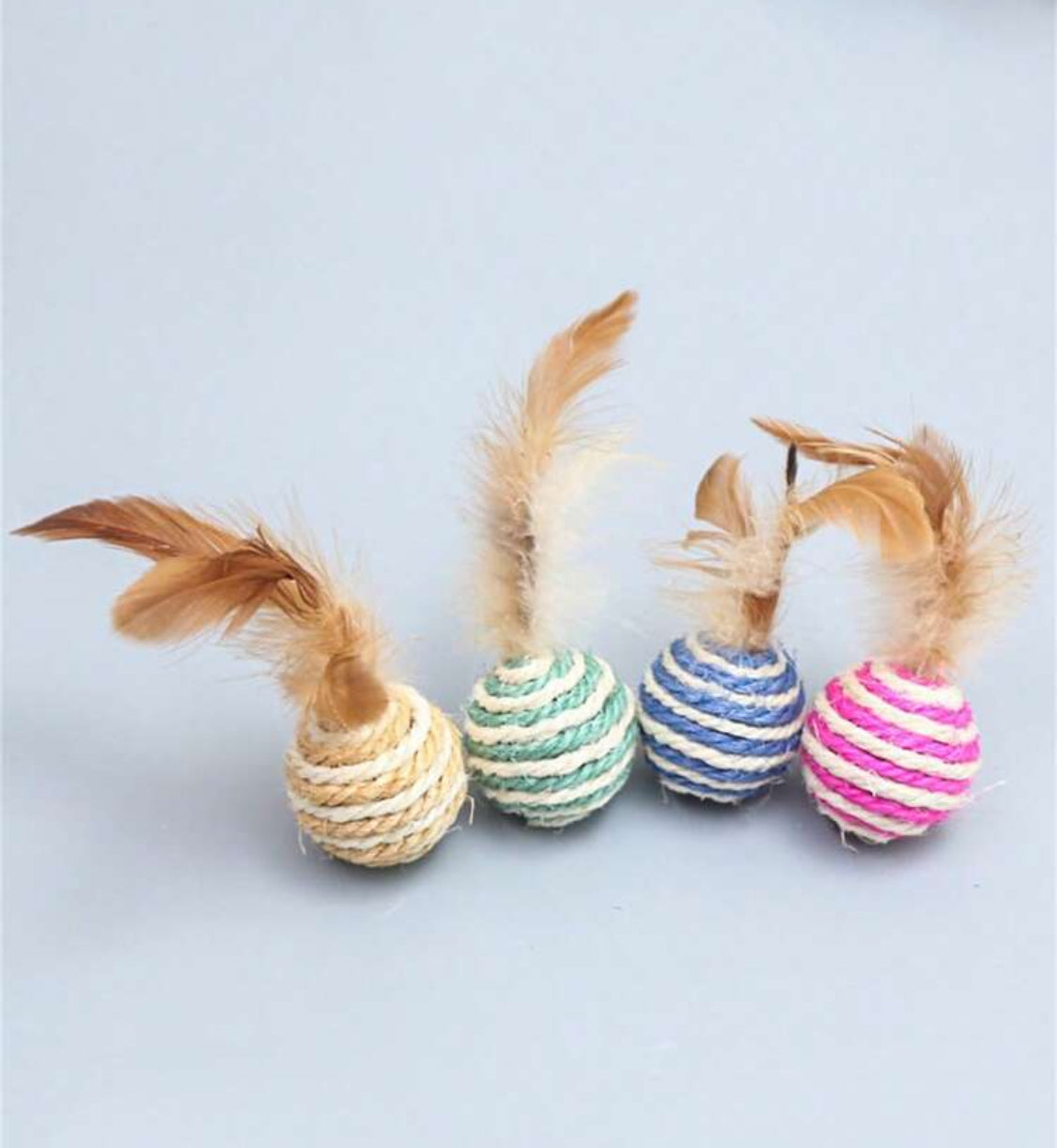 Cat Toy with Feather